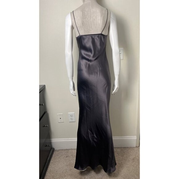 MARIA GRACHVOGAL LIQUID METAL METALLIC SLIP DRESS S - Picture 8 of 12